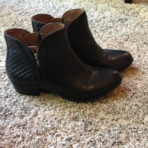 Lucky Brand Leather Booties